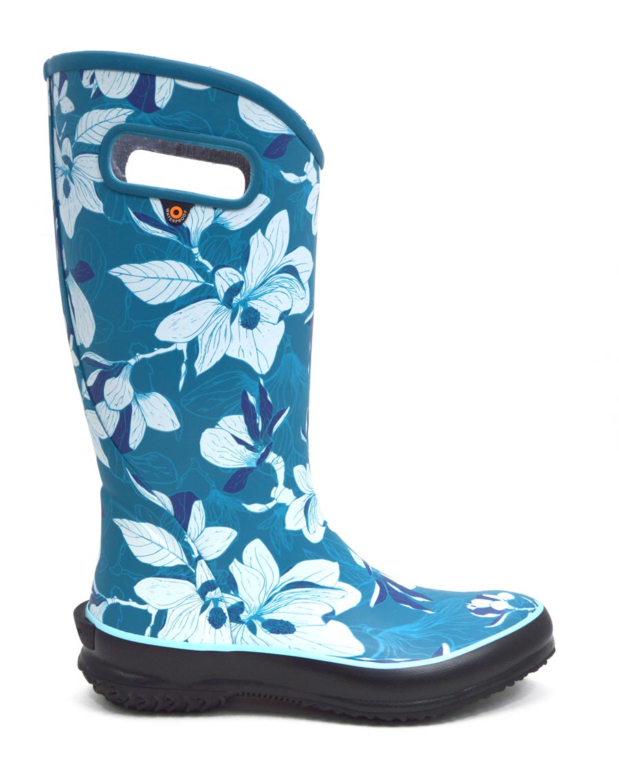 Spring Vintage Rain Boots Aqua