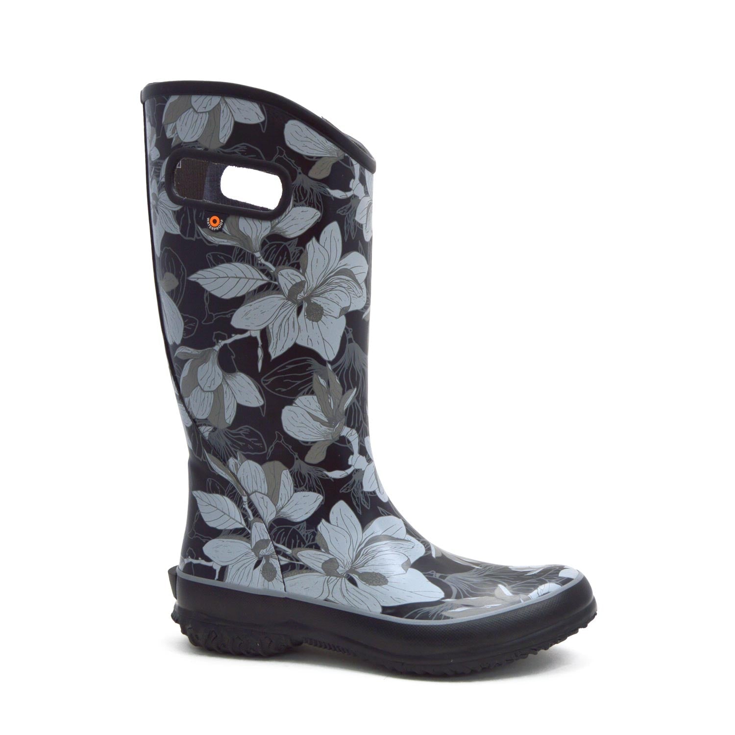 Spring Vintage Rain Boots Black 3 | Wellies Online