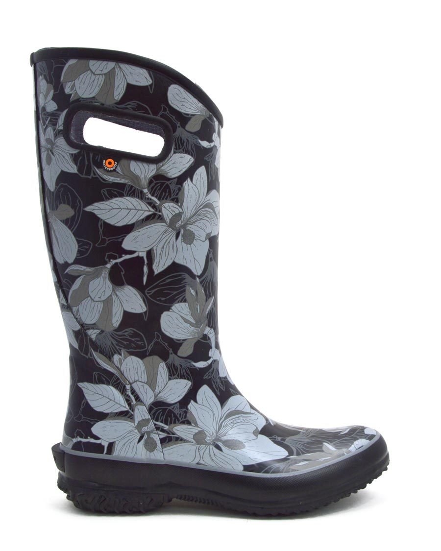 Spring Vintage Rain Boots Black 1 | Wellies Online