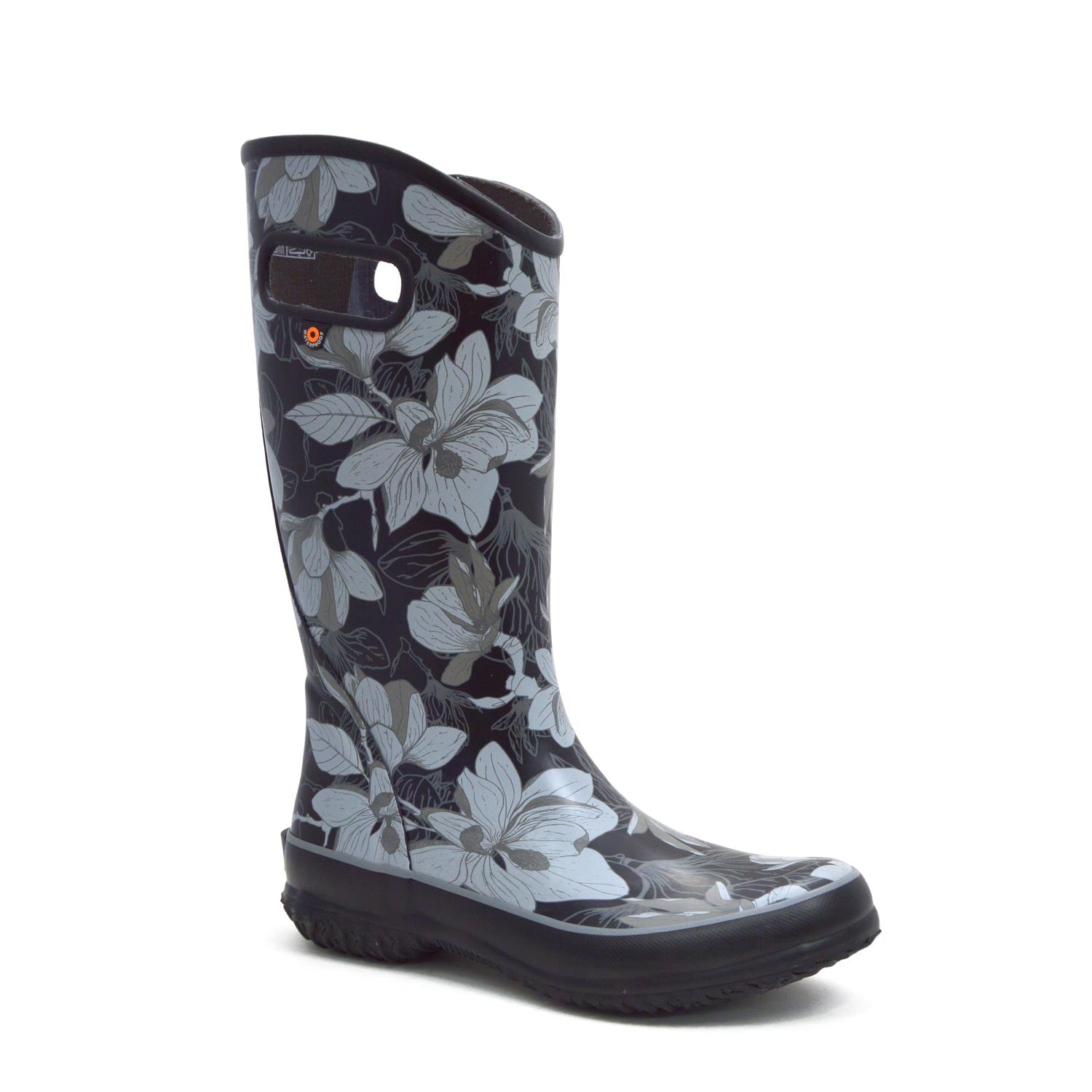 Spring Vintage Rain Boots Black 4 | Wellies Online