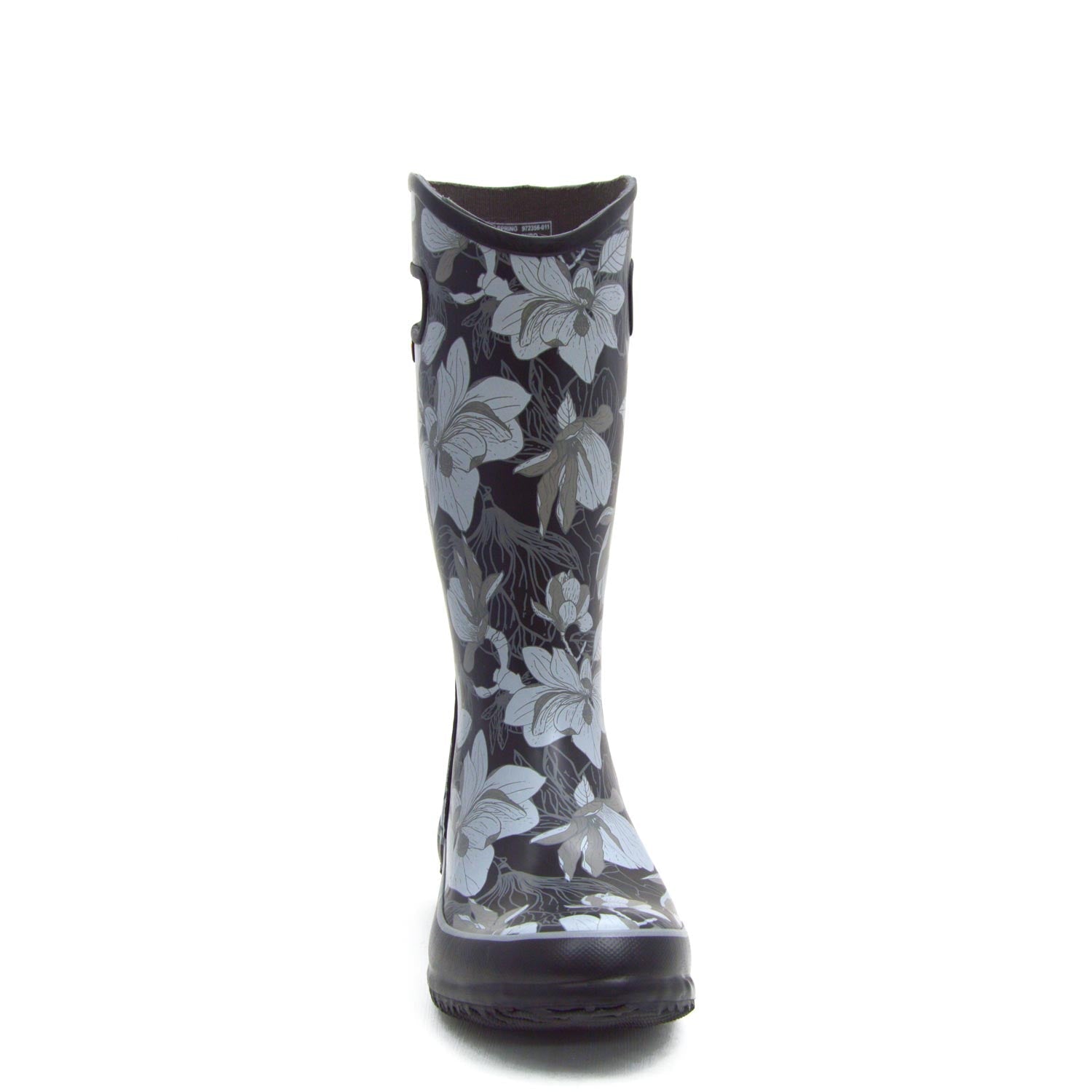 Spring Vintage Rain Boots Black 8 | Wellies Online