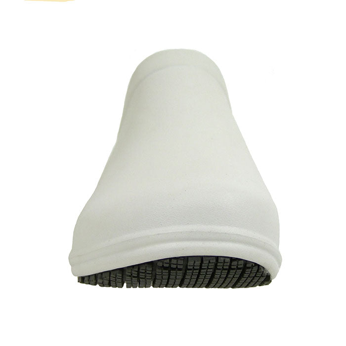 Stewart Mens White Clog