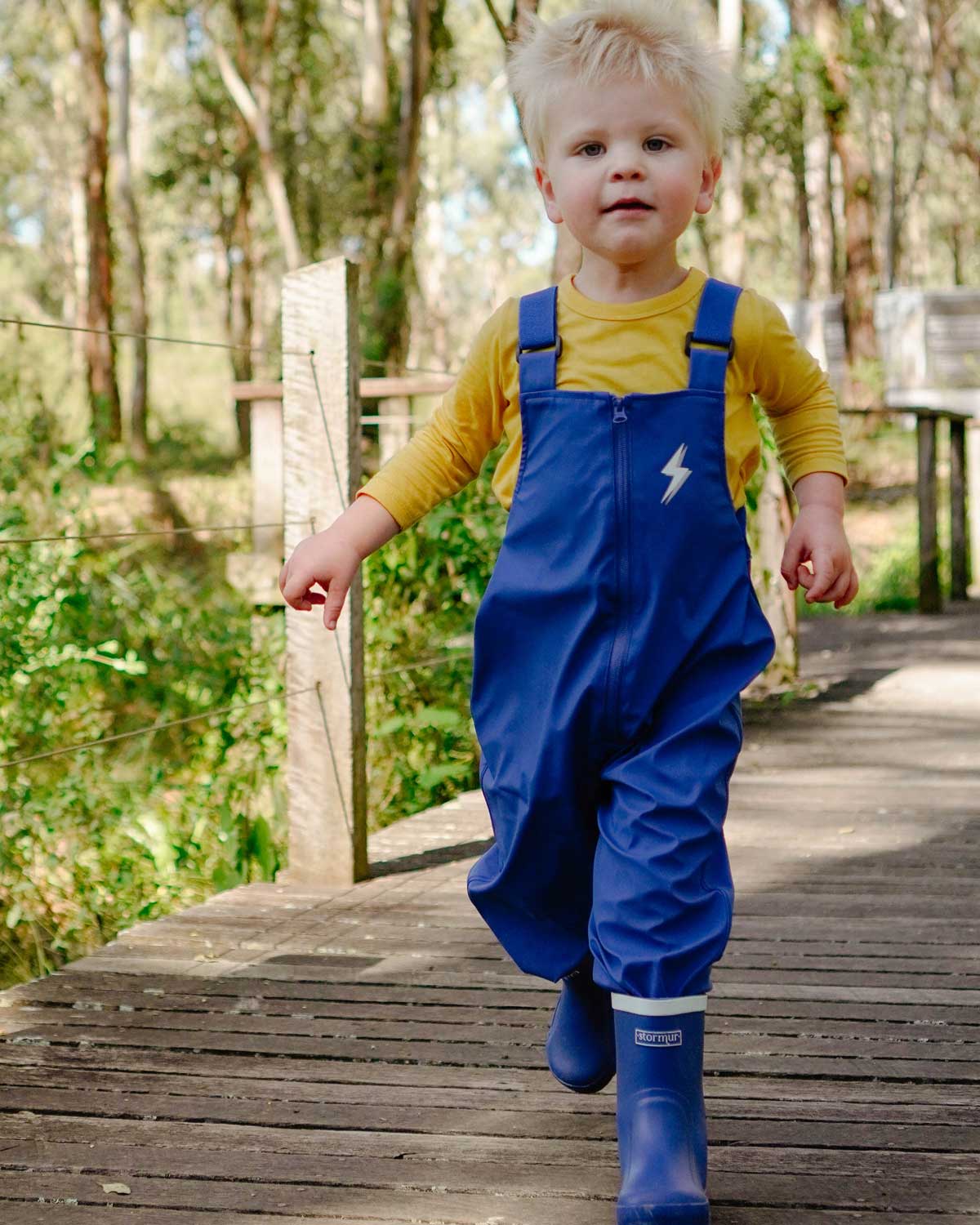 Splasher Blue Waterproof Overalls