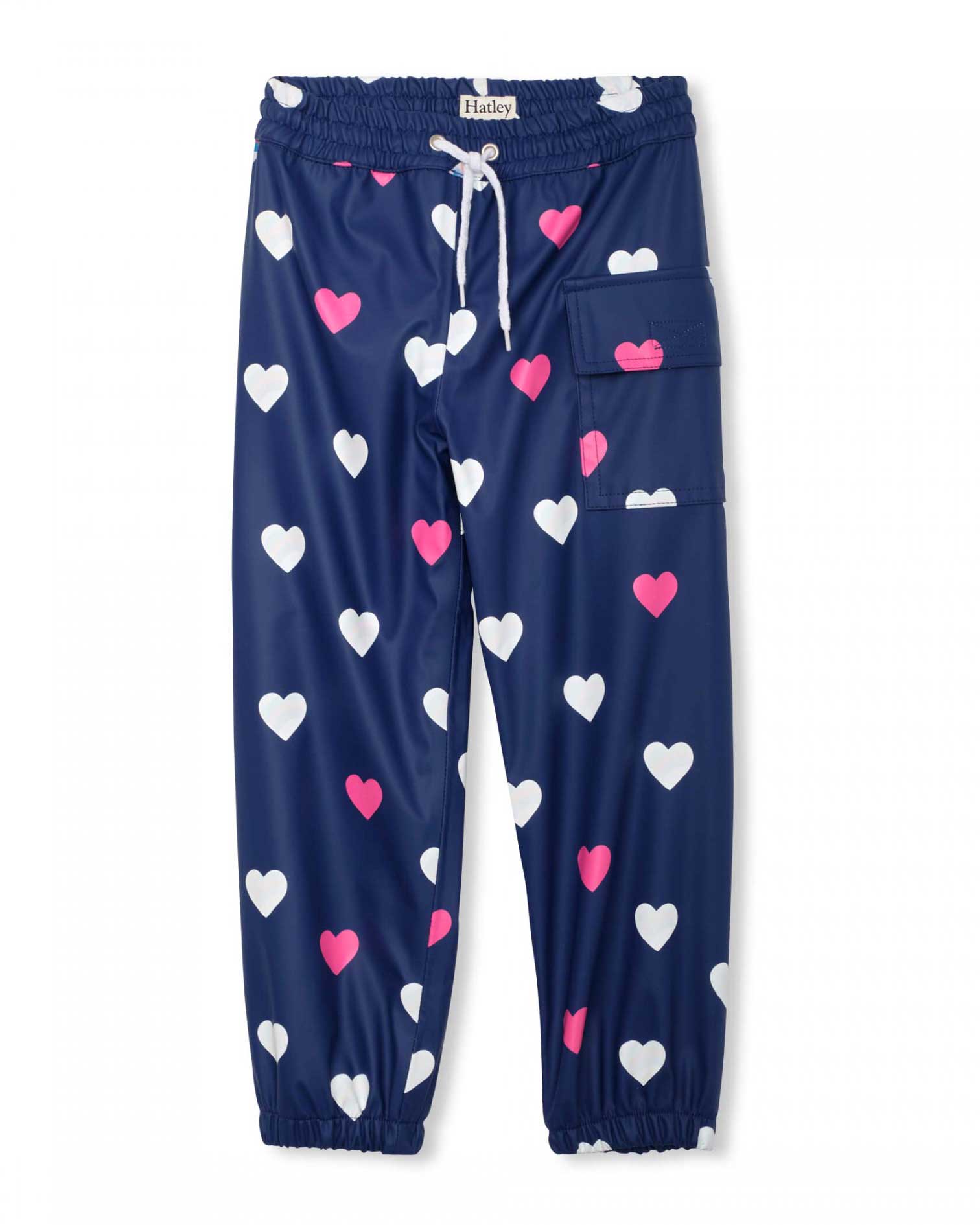 Striped Hearts Changing Colour Splash Pants