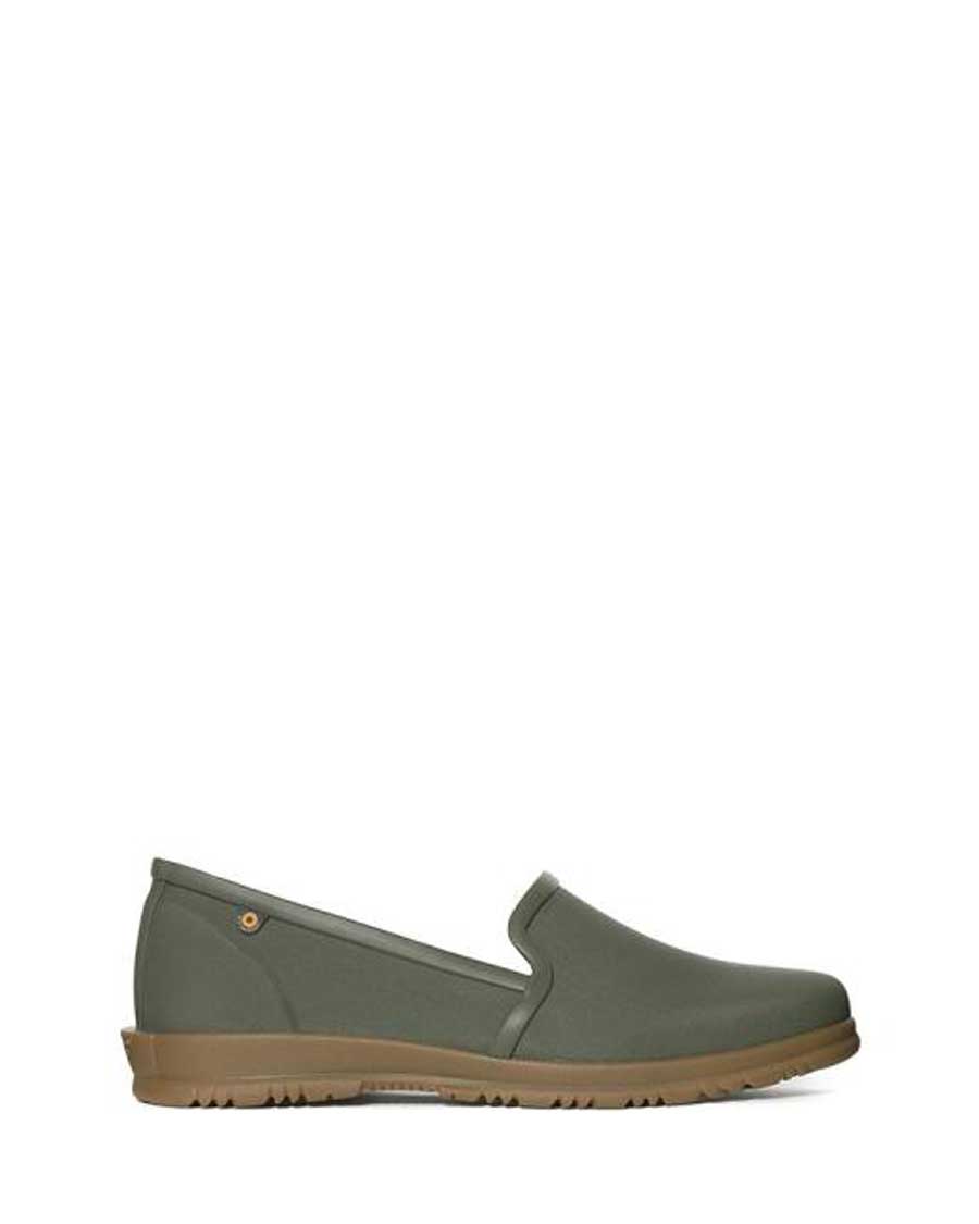 Sweetpea Slip - On Shoes Sage Green 1 | Wellies Online