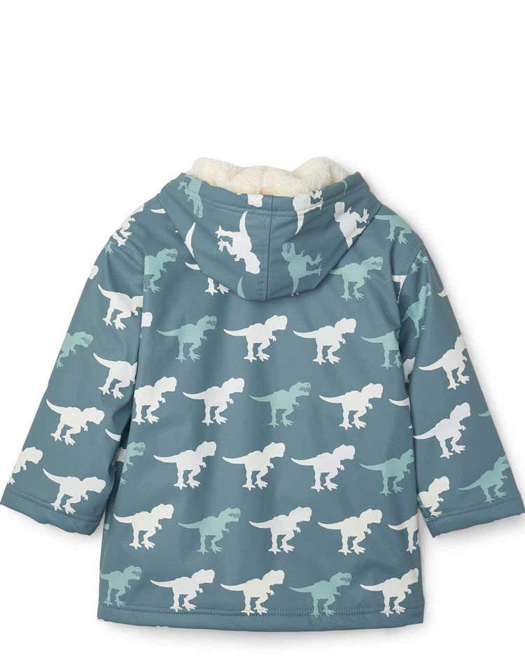T - Rex Sherpa Lined Colour Changing Splash Jacket 3 | Wellies Online
