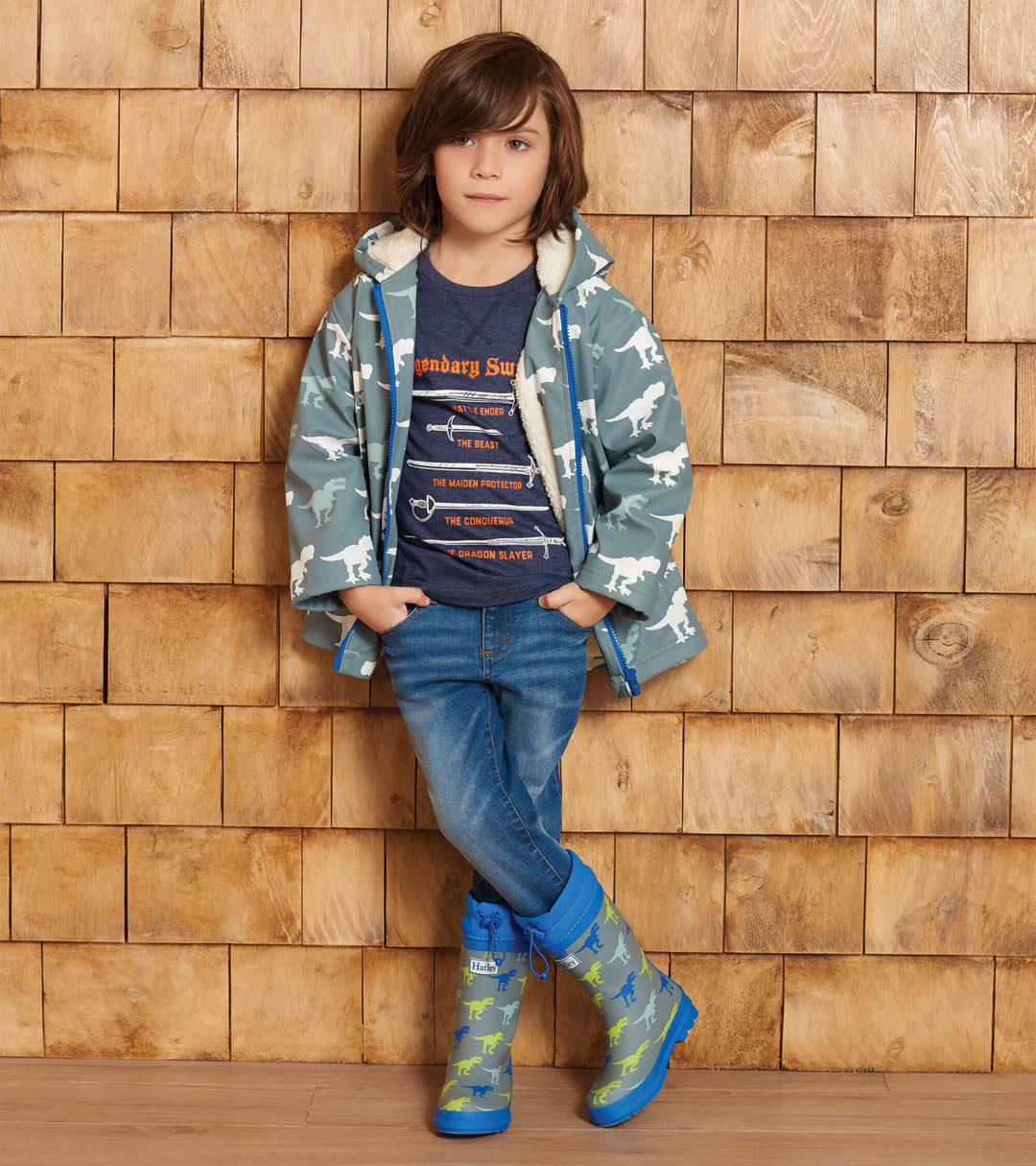 T-Rex Sherpa Lined Colour Changing Splash Jacket