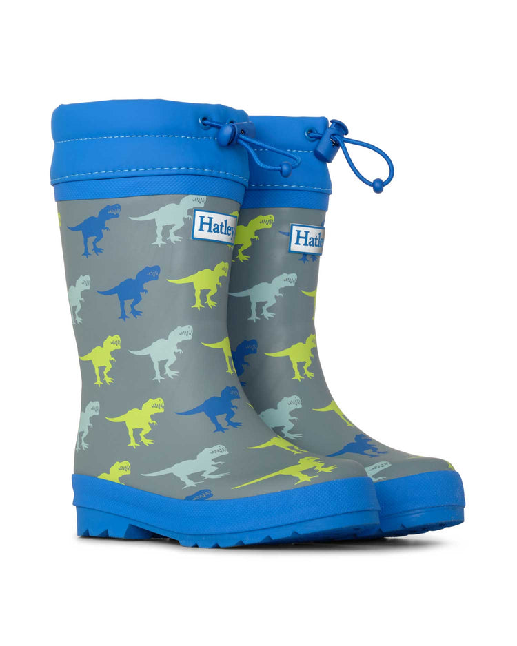 T - Rex Sherpa Lined Gumboots 2 | Wellies Online