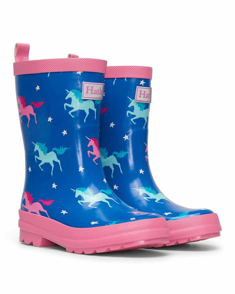 Twinkle Unicorns Shiny Gumboots 2 | Wellies Online