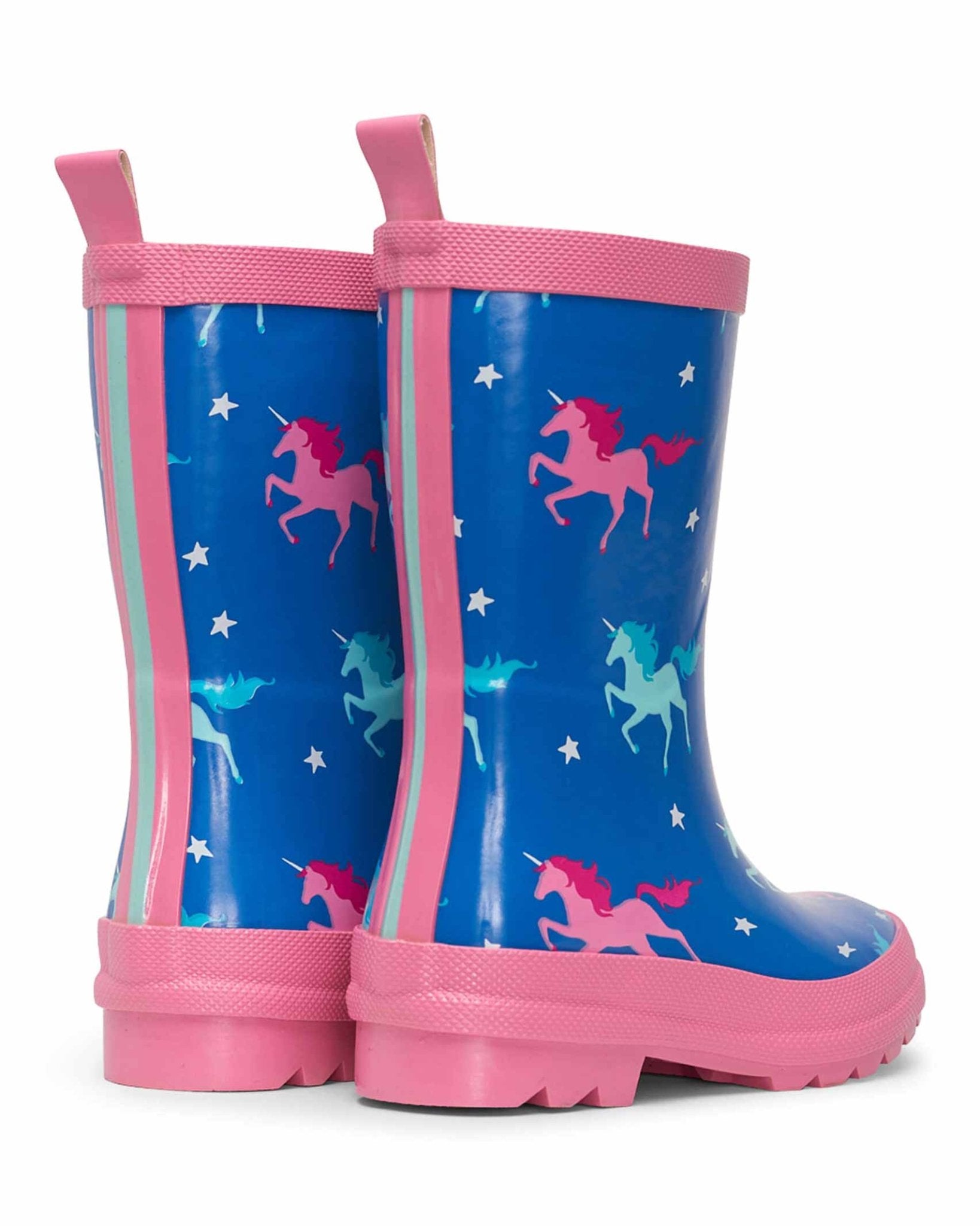 Twinkle Unicorns Shiny Gumboots 4 | Wellies Online