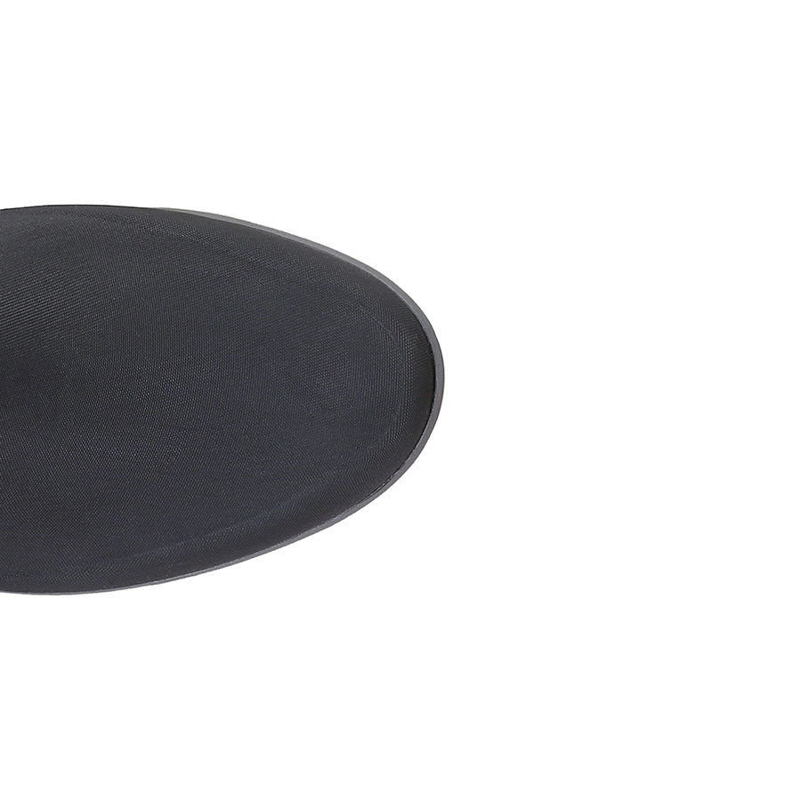 Vista Wedge Wellies Black