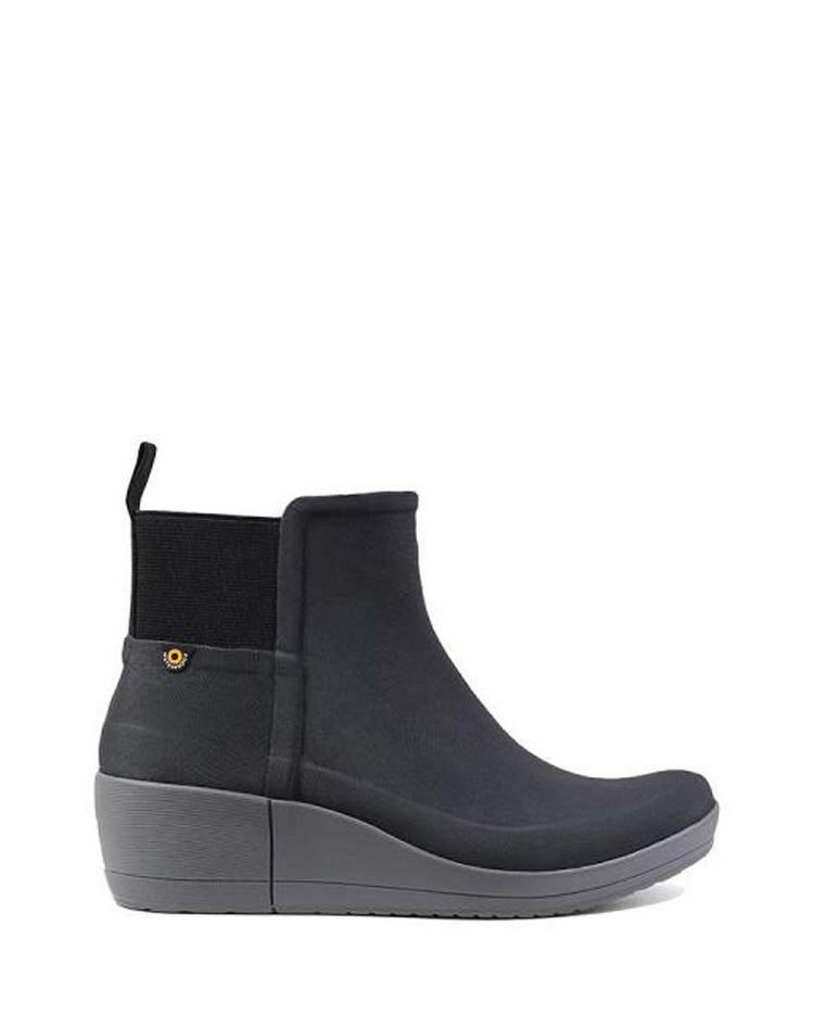 Vista Wedge Wellies Black 1 | Wellies Online