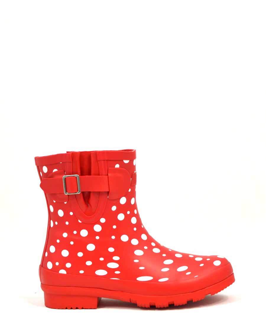 Polka dot gumboots on sale