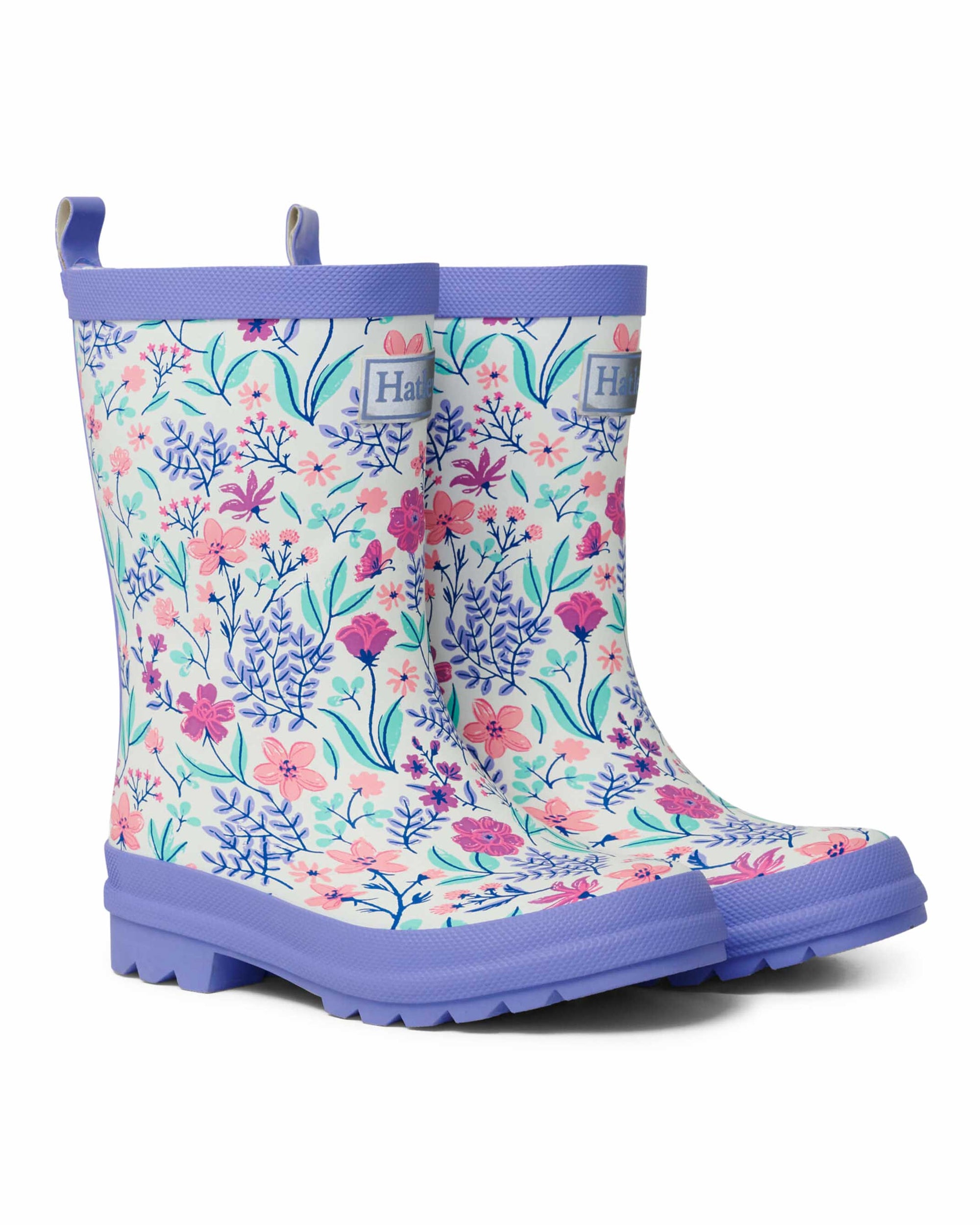 Wild Flowers Matte Gumboots