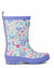 Wild Flowers Matte Gumboots