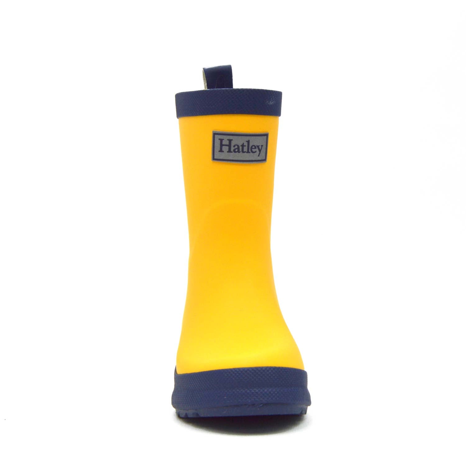 Yellow & Navy Matte Kids Gumboots 8 | Wellies Online