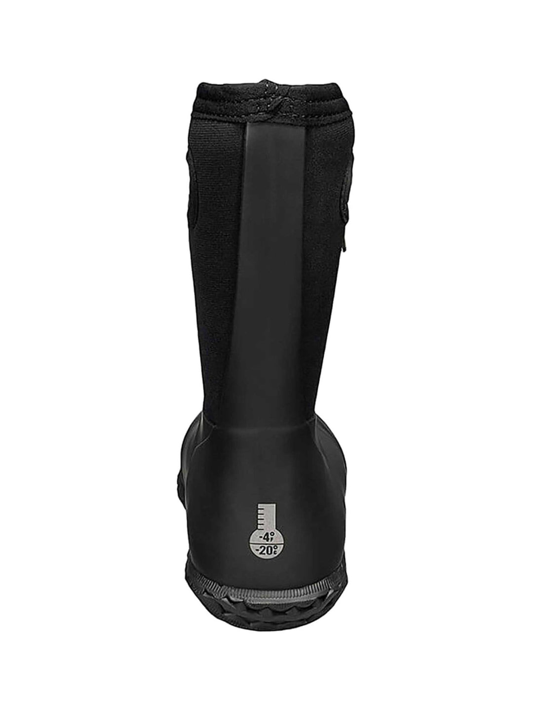York Solid Black Kids Gumboots 5 | Wellies Online