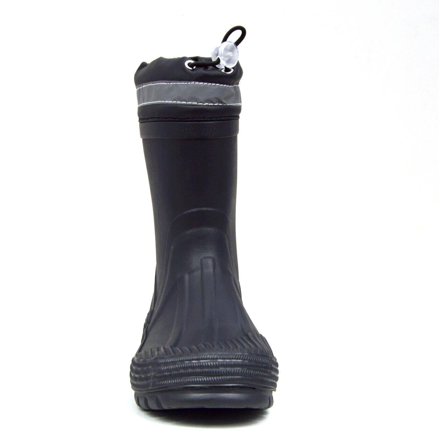Youth Toggle Black Gumboots 8 | Wellies Online