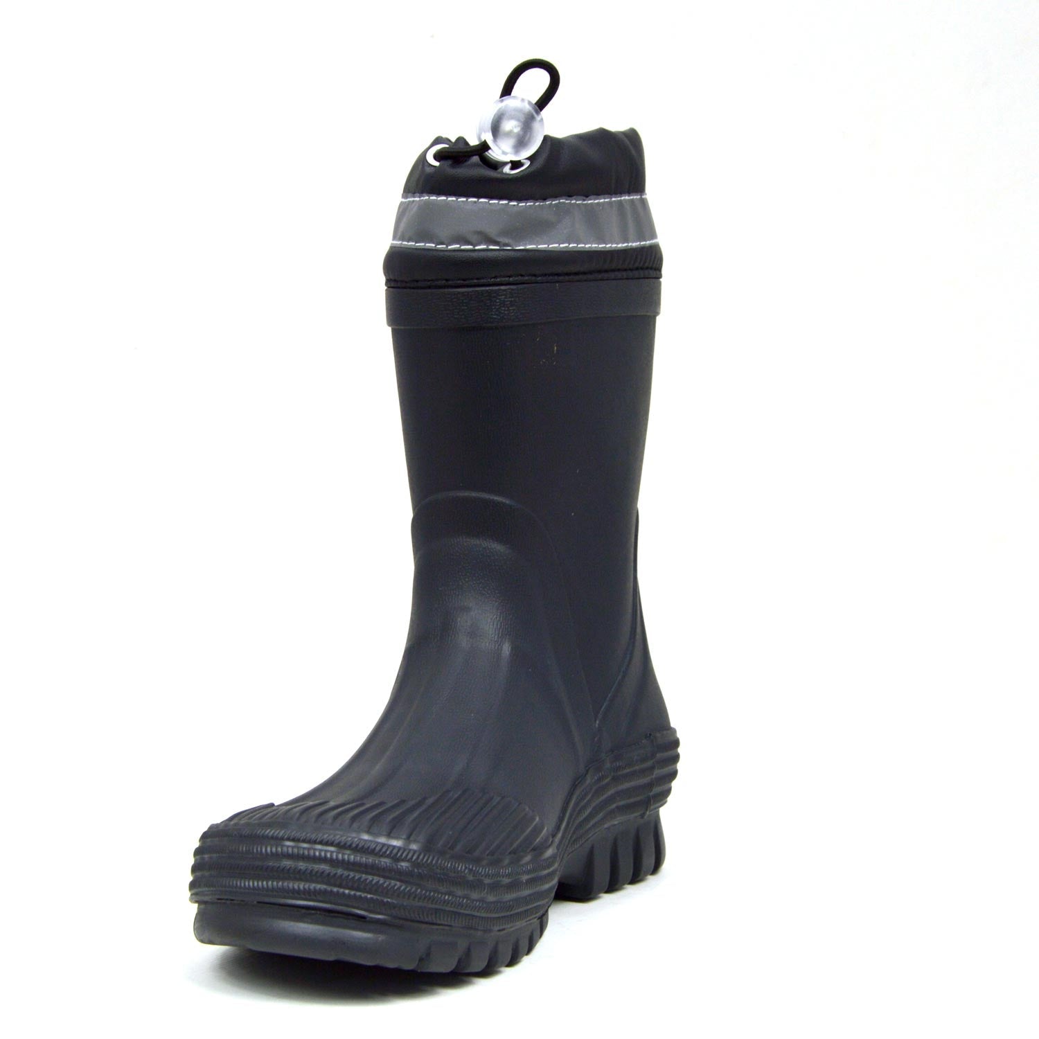 Youth Toggle Black Gumboots 10 | Wellies Online