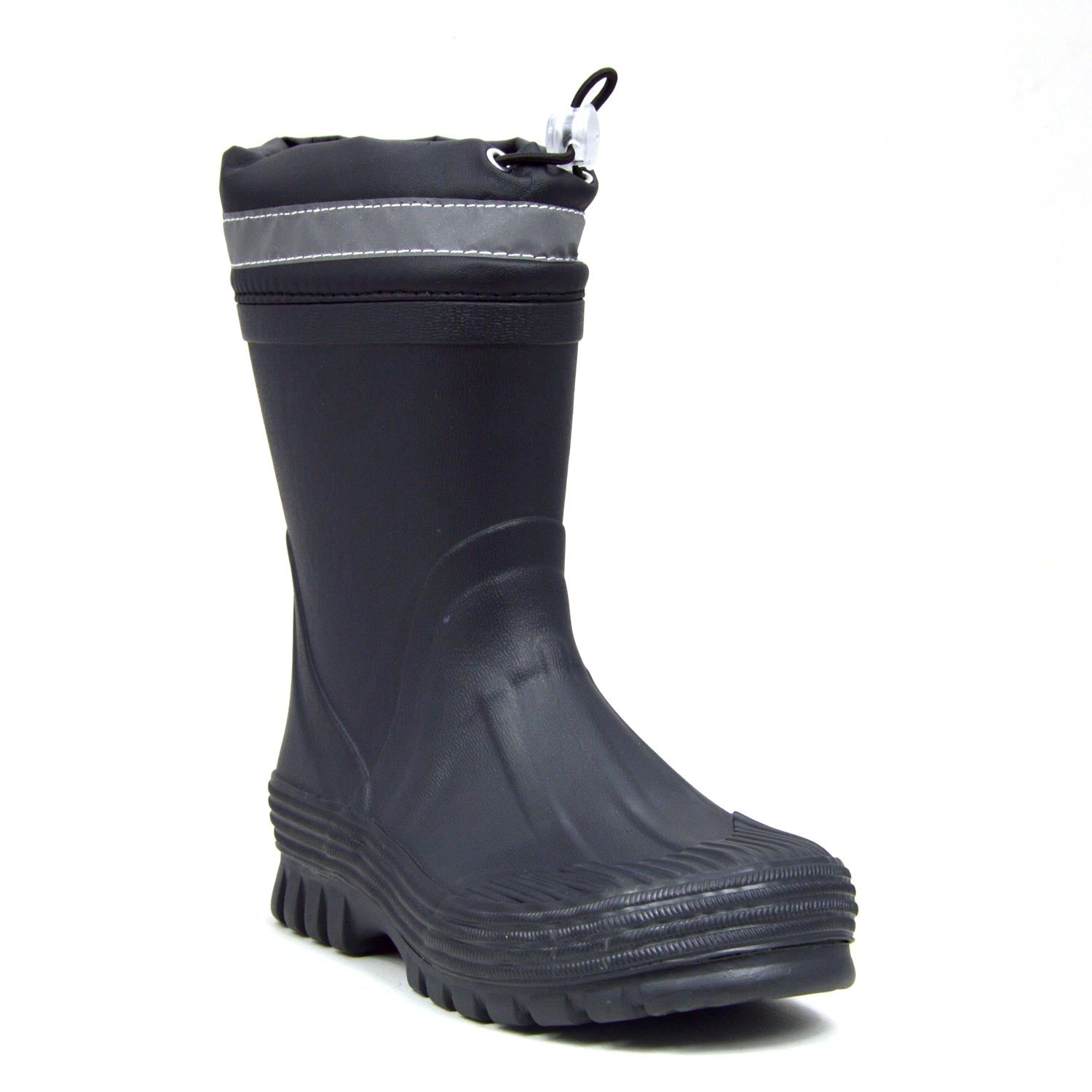 Youth Toggle Black Gumboots 6 | Wellies Online