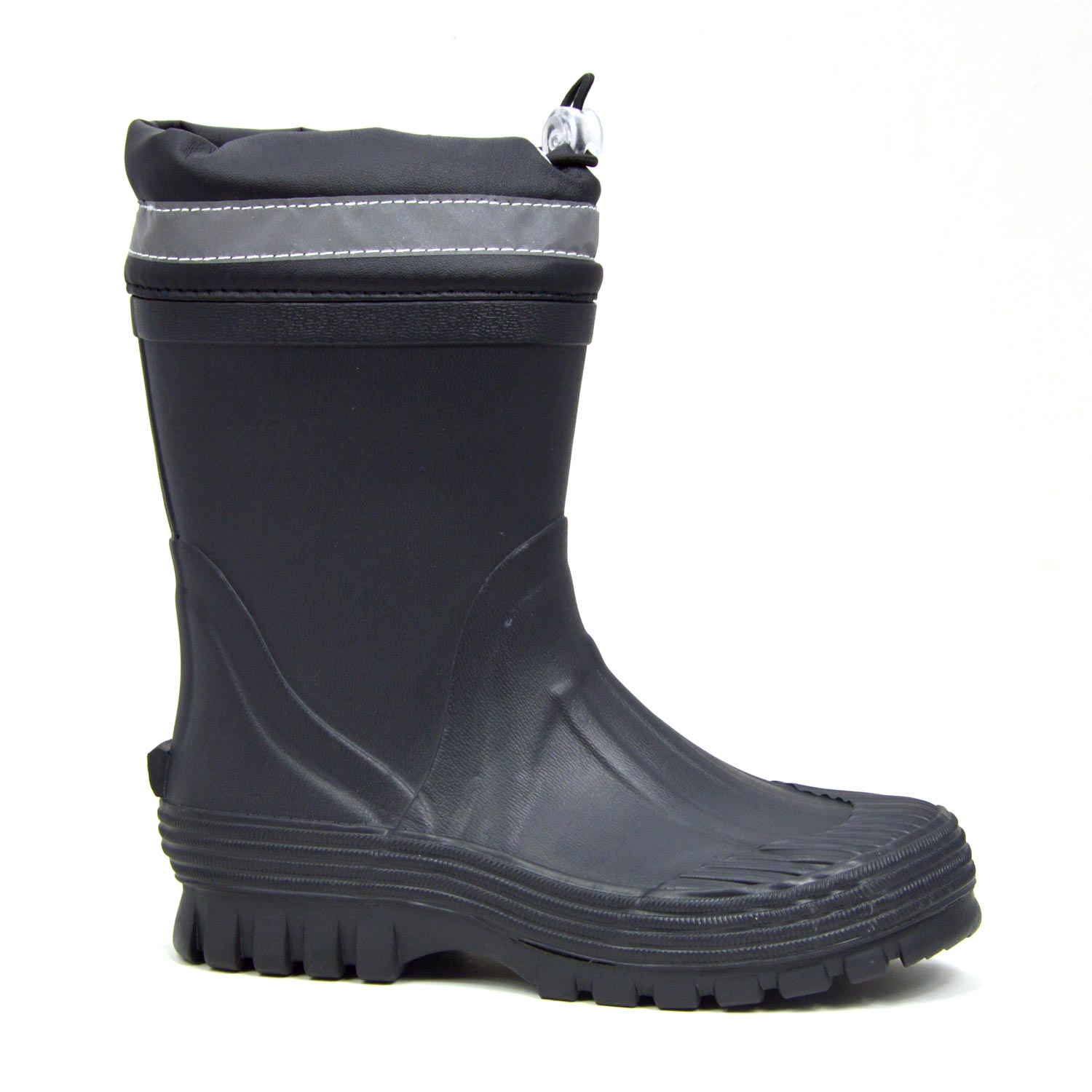 Youth Toggle Black Gumboots 3 | Wellies Online