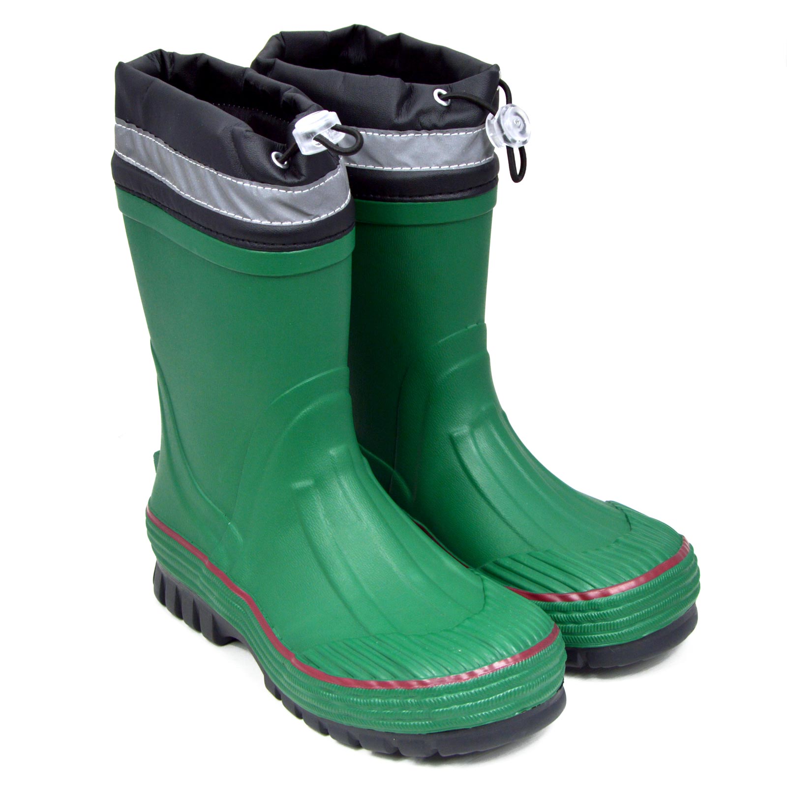 Youth Toggle Olive Gumboots