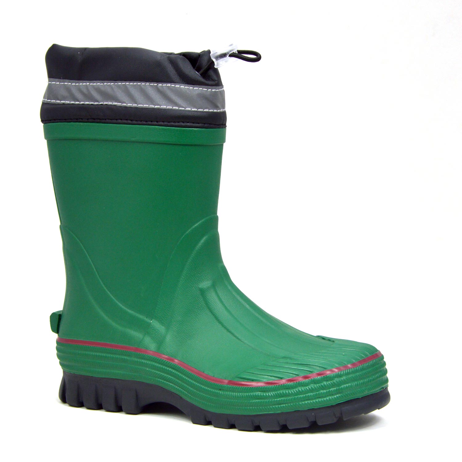 Youth Toggle Olive Gumboots 4 | Wellies Online