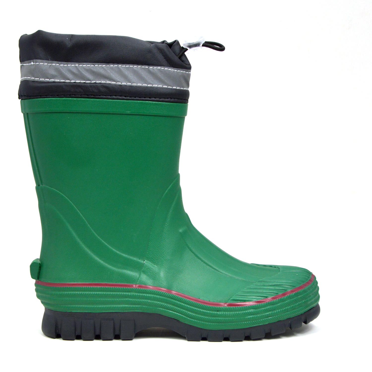 Youth Toggle Olive Gumboots 2 | Wellies Online
